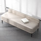 Genuine Leather Low-Back Bedroom Bench Modern 20"H Seating Bench with 4 Metal Legs Clearhalo 'Benches' 'Chairs & Seating' 'furn' 'furn_benches' 'Furniture' 'Living Room Furniture' 1200x1200_a18cb326-4e49-4105-927e-cbfeb7eea995