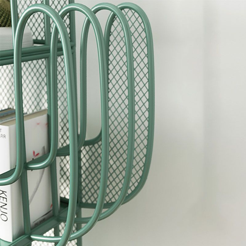 59 "H bibliothèque de style contemporain fermé à l'arrière en métal pour le bureau à domicile