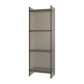 10"W Bookshelf Glam Style Closed Back Acrylic Bookcase for Office Home Study Room Clearhalo 'Bookcases' 'furn' 'furn_bookcases' 'Furniture' 'furniture_bookcases' 'Office Furniture' 1200x1200_a18ebd45-9f98-4840-9c09-fccf77224ca2