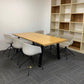 Rectangle Wood Color Dining Table Solid Wood Table Industrial with 4 Legs Clearhalo 'Dining Tables & Seating' 'Dining Tables' 'dining_table' 'furn' 'furn_dining_table' 'Furniture' 'furniture_dining_table' 'Kitchen & Dining Furniture' 'kitchen' 'kitchen_dining_table' 1200x1200_a195d85a-137a-4c19-9d78-6cce0f72e2e9