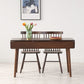 Rectangle White Oak Solid Wood Table Foldable Dining Table with 4 Legs for Restaurant Clearhalo ' dining_table' 'Dining Tables & Seating' 'Dining Tables' 'furn' 'furn_dining_table' 'Furniture' 'furniture_dining_table' 'Kitchen & Dining Furniture' 'kitchen&dining_furn' 'kitchen' 'kitchen_dining_table' 1200x1200_a19a7514-d215-466a-b401-7c6ad52d6526