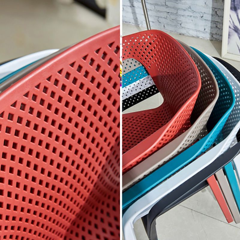 Nordic Chairs Dining Arm Chair for Kitchen with Plastic Legs Clearhalo 'Dining Chairs' 'Dining Tables & Seating' 'dining_chair' 'furn' 'furn_dining_chair' 'Furniture' 'furniture_dining_chair' 'Kitchen & Dining Furniture' 1200x1200_a19ce805-9e36-4994-9705-80596b07c95b