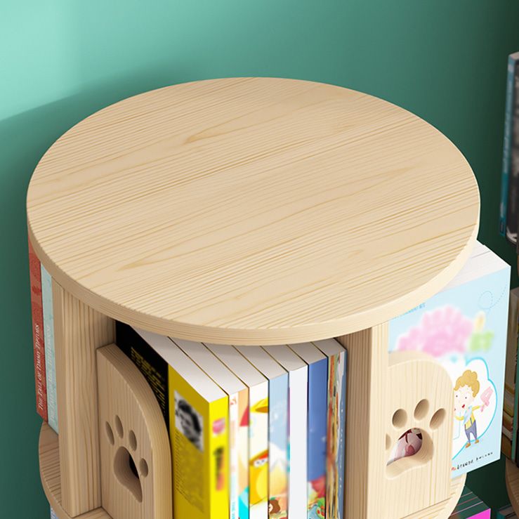 Contemporary Style Bookshelf Natural Solid Wood Bookcase for Home Office Clearhalo 'Bookcases' 'furn' 'furn_bookcases' 'Furniture' 'furniture_bookcases' 'Office Furniture' 1200x1200_a19d34f1-24ce-4c9c-a292-e5ed091e4c57