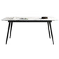 Industrial Sintered Stone Table 4 Legs Black Carbon Steel Base Rectangle Table for Home Clearhalo ' dining_table' 'Dining Tables & Seating' 'Dining Tables' 'furn' 'furn_dining_table' 'Furniture' 'furniture_dining_table' 'Kitchen & Dining Furniture' 'kitchen&dining_furn' 'kitchen' 'kitchen_dining_table' 1200x1200_a1a2fe9c-c99d-408e-bec6-ad113994d4a8