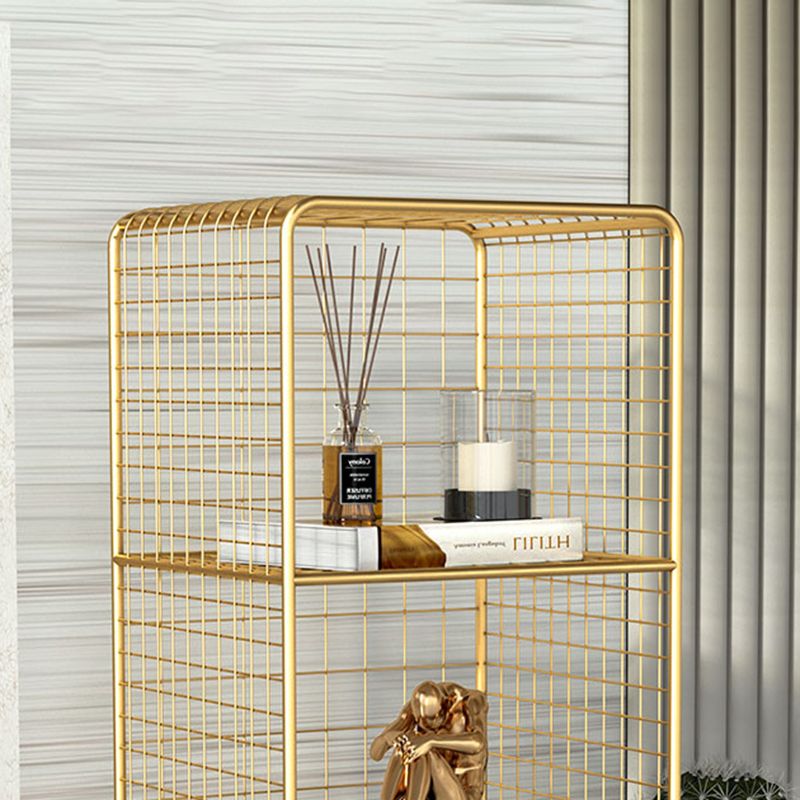 Modern Style Bookshelf Standard Vertical Closed Back Metal Bookcase Clearhalo 'Bookcases' 'furn' 'furn_bookcases' 'Furniture' 'furniture_bookcases' 'Office Furniture' 1200x1200_a1a7f238-1d06-4033-aef5-d46212824413