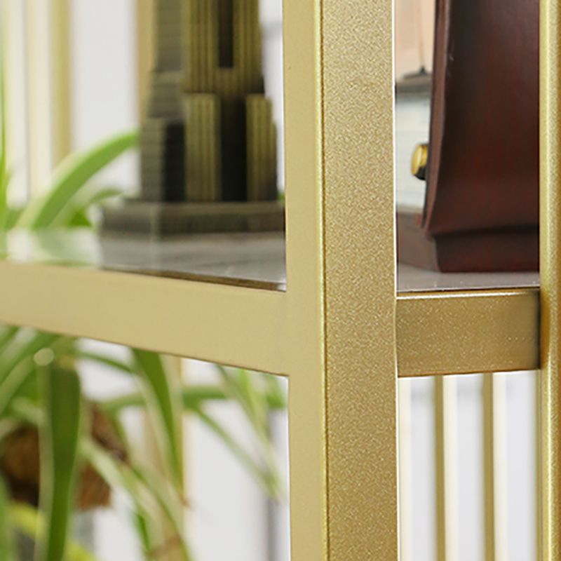 軽い高級標準棚本棚メタル6層オープンバックシェルフ