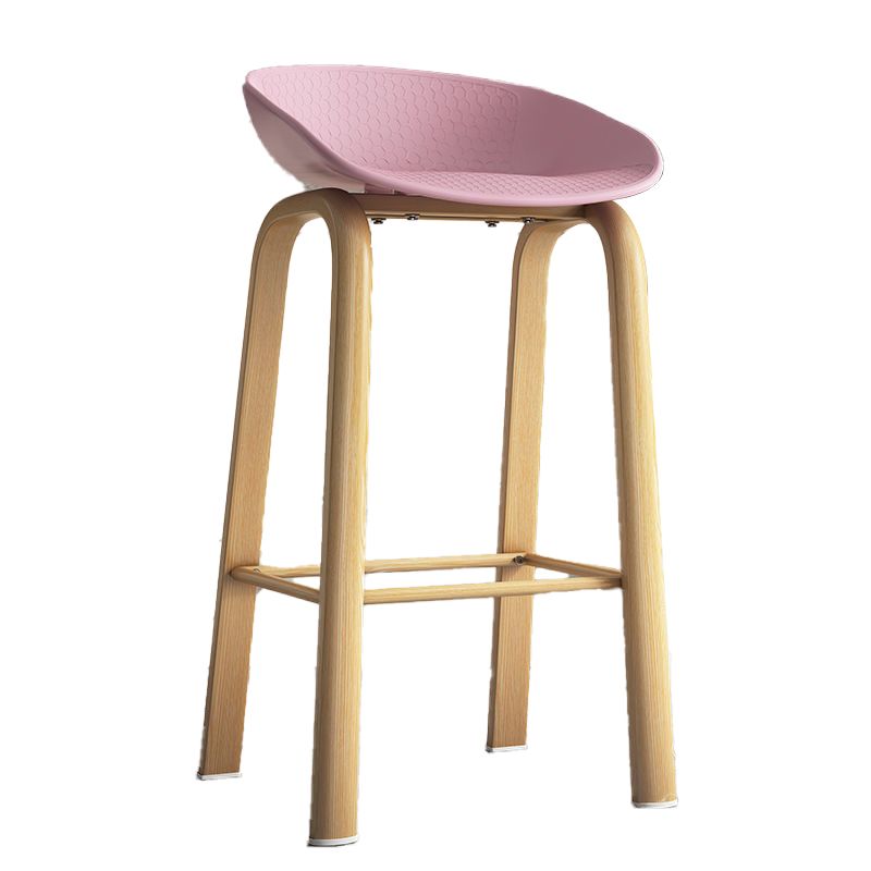 Contemporary Low Back Counter Stool Home Furniture with Footrest Clearhalo 'Bar Furniture' 'Bar Stools' 'bar_stools' 'furn' 'furn_bar_stools' 'Furniture' 'Kitchen & Dining Furniture' 1200x1200_a1b1ccdb-4892-43cf-aa3d-74ecfef1fff7