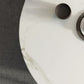 Sintered Stone Top Extendable Round Table for Restaurant Modern Dining Table in White with 4 Legs Clearhalo ' dining_table' 'Dining Tables & Seating' 'Dining Tables' 'furn' 'furn_dining_table' 'Furniture' 'furniture_dining_table' 'Kitchen & Dining Furniture' 'kitchen&dining_furn' 'kitchen' 'kitchen_dining_table' 1200x1200_a1b7d72a-f93e-4a82-86bd-a7cd7c8c5839