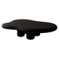 Table basse scandinave à 3 pieds, forme libre, table basse en bois pour la maison