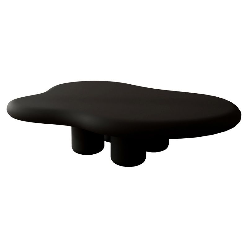 Table basse scandinave à 3 pieds, forme libre, table basse en bois pour la maison