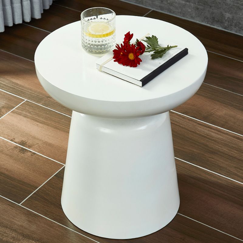 Table d'appoint supérieure rond de 16,9 "haut de haut