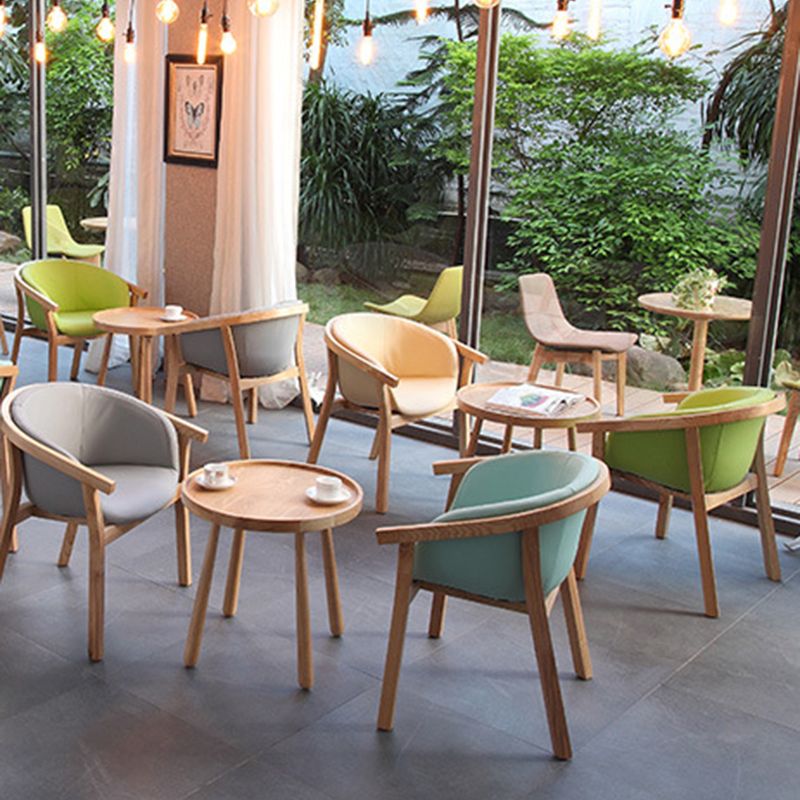 Wood Side Dining Arm Chairs Contemporary Dining Side Arm Chairs