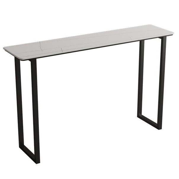 Modern Rectangle Sintered Stone Table Dining Bar Counter Table for Kitchen Clearhalo 'Bar Furniture' 'Bar Tables' 'bar_tables' 'furn' 'furn_bar_tables' 'Furniture' 'furniture_bar_tables' 'Kitchen & Dining Furniture' 1200x1200_a1ba6f4b-2c5d-4e31-8710-628d8c15ed87