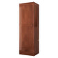 Traditional Wardrobe Cabinet Hinged Rubberwood Wardrobe Armoire Clearhalo 'Armoires & Wardrobes' 'armoires_wardrobes' 'Bedroom Furniture' 'furn' 'furn_armoires_wardrobes' 'Furniture' 1200x1200_a1bafc35-664e-4402-8fbc-97df8f523b9a