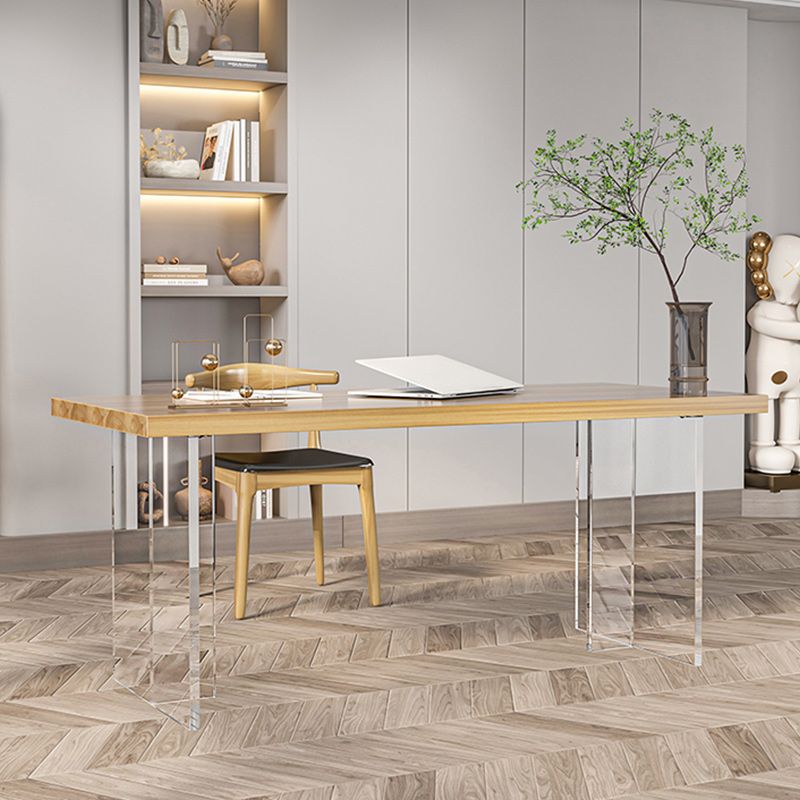 Modern 1/2 Pieces Dining Set Rectangle Pine Wood Dining Table for Dining Room Clearhalo 'Dining Room Sets' 'Dining Tables & Seating' 'dining_room_set' 'furn' 'furn_dining_room_set' 'Furniture' 'furniture_dining_room_set' 'Kitchen & Dining Furniture' 1200x1200_a1bb7e46-21e5-449c-82a7-ff3582e59c15