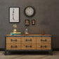 Industrial Wood TV Console Enclosed Storage TV Media Stand with Drawers for Living Room Clearhalo 'furn' 'furn_tv_stands_entertainment_centers' 'Furniture' 'Living Room Furniture' 'TV Stands & Entertainment Centers' 'TV Stands & Media Storage Furniture' 'tv_stands_entertainment_centers' 1200x1200_a1bdfe96-a360-47e8-9256-1a4af5faa417