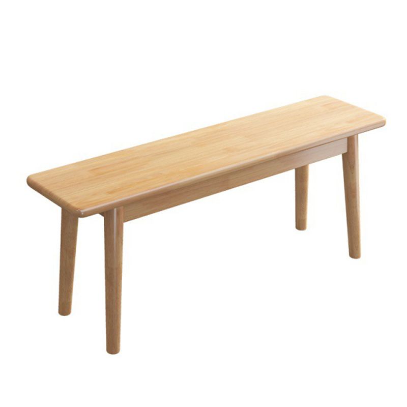 11.8 Inch Wide Modern Bench Solid Wood Seating Bench with Legs Clearhalo 'Benches' 'Chairs & Seating' 'furn' 'furn_benches' 'Furniture' 'Living Room Furniture' 1200x1200_a1beba27-a8e2-4e9f-8824-f4193a7921c9