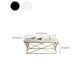 Glam Slate Coffee Table Gold Frame Coffee or End Table, 17.71" Tall Clearhalo 'Coffee & Accent Tables' 'Coffee Tables' 'coffee_tables' 'furn' 'furn_coffee_tables' 'Furniture' 'Living Room Furniture' 1200x1200_a1c00cf4-ba2e-4a41-8fff-fe5f49f3972b