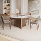 Modern Dining Table Set 1/4/5/7 Pieces with Metal Base Kitchen Furniture Set Clearhalo 'Dining Room Sets' 'Dining Tables & Seating' 'dining_room_set' 'furn' 'furn_dining_room_set' 'Furniture' 'Kitchen & Dining Furniture' 1200x1200_a1c07ece-7d05-44ee-90ed-d199fc4d9977
