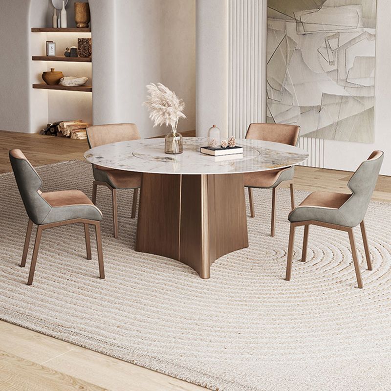 Modern Dining Table Set 1/4/5/7 Pieces with Metal Base Kitchen Furniture Set Clearhalo 'Dining Room Sets' 'Dining Tables & Seating' 'dining_room_set' 'furn' 'furn_dining_room_set' 'Furniture' 'Kitchen & Dining Furniture' 1200x1200_a1c07ece-7d05-44ee-90ed-d199fc4d9977