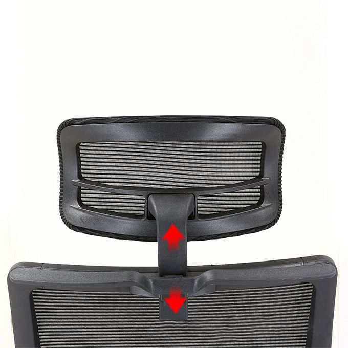 Modern Desk Chair Mesh Computer Chair Conference Chair in Black Clearhalo 'furn' 'furn_office_chair' 'Furniture' 'Office Chairs' 'Office Furniture' 'office_chair' 1200x1200_a1c1910c-6e22-4224-988a-eb84ac012d6f