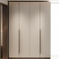 Hinged Wardrobe Cabinet Engineered Wood Wardrobe Armoire for Home