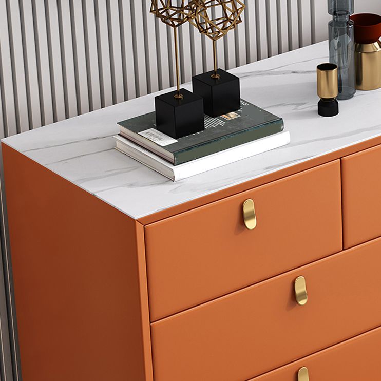 Classic Glam Storage Chest Stone Dresser with 5/6/7 Drawers , 15.6 Inch Width Clearhalo 'Bedroom Furniture' 'Dressers & Chests' 'dressers_chests' 'furn' 'furn_dressers_chests' 'Furniture' 1200x1200_a1c29cd1-7759-4071-b1c0-bffaca7c5a84