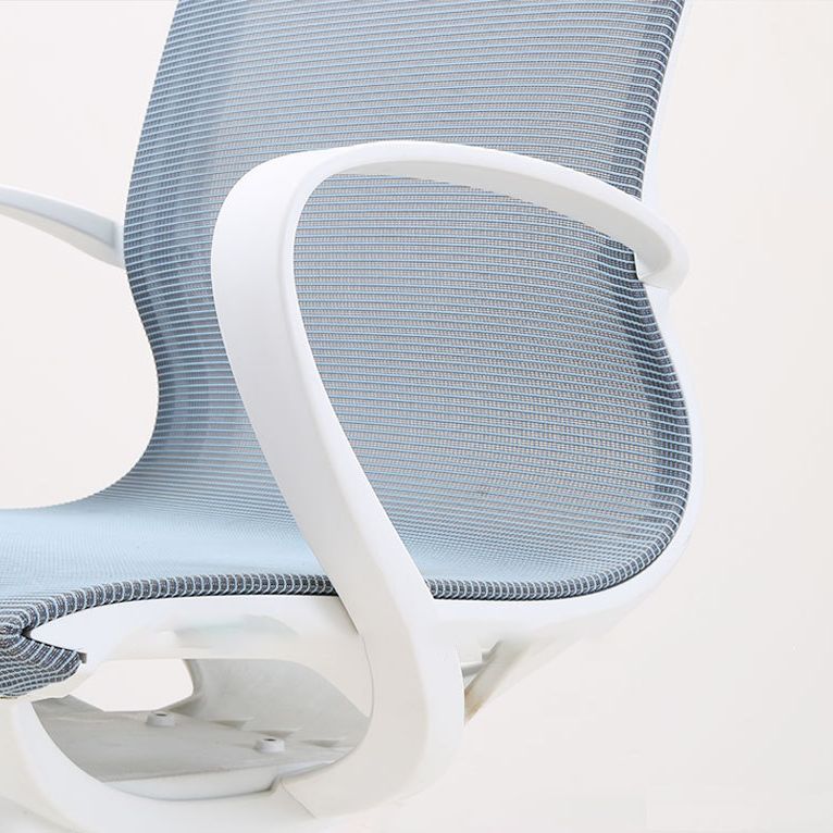 21" Wide Modern Desk Chair Breathable AirGrid Mid-Back Office Chair Clearhalo 'furn' 'furn_office_chair' 'Furniture' 'Office Chairs' 'Office Furniture' 'office_chair' 1200x1200_a1c4902a-518a-44f8-a886-c1125640c215