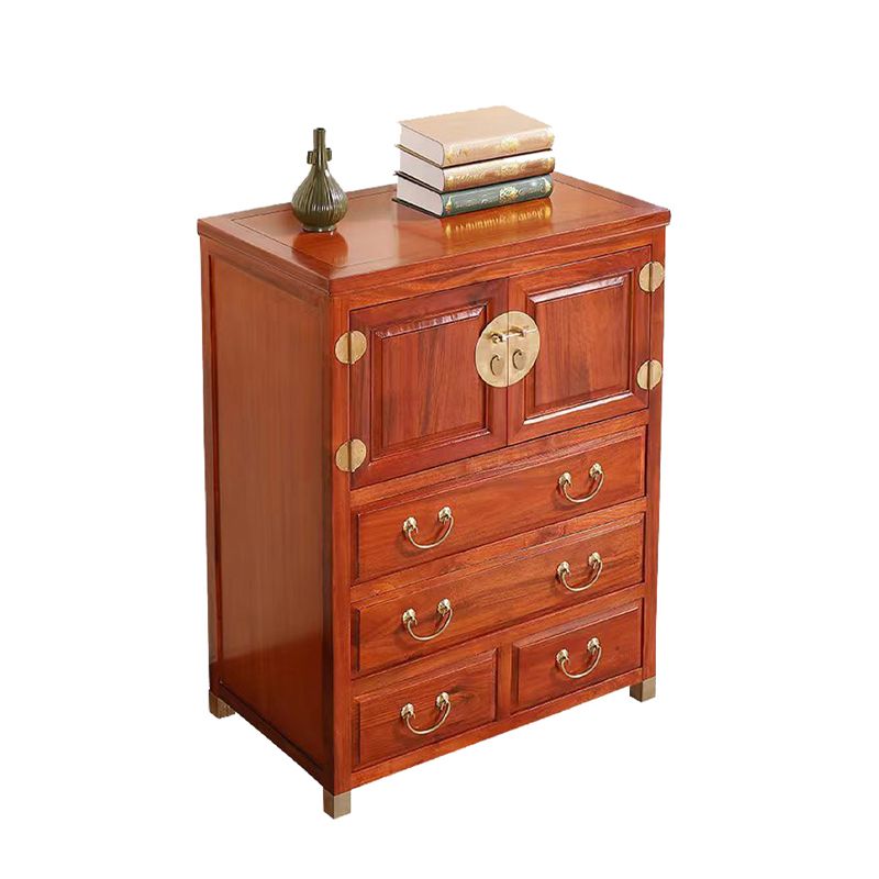 Minimalistic Brown/Wood Accent Chest with Drawers and Wooden Legs Clearhalo 'Cabinets & Chests' 'cabinets_chests' 'furn' 'furn_cabinets_chests' 'Furniture' 'Living Room Furniture' 1200x1200_a1c4faaa-0d57-4ac9-9db6-927f1627991f
