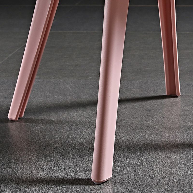 グラムプラスチックフレームダイニングアームチェア布張りファブリックアームチェア