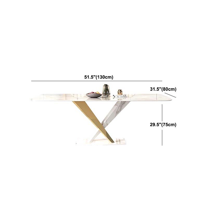 Glam Dining Table Set 1/2/5/7 Pcs Rectangle Dining Table with Upholstered Chairs Clearhalo 'Dining Room Sets' 'Dining Tables & Seating' 'dining_room_set' 'furn' 'furn_dining_room_set' 'Furniture' 'Kitchen & Dining Furniture' 1200x1200_a1c8a475-06bb-45d1-b4dc-30cc339df4b7