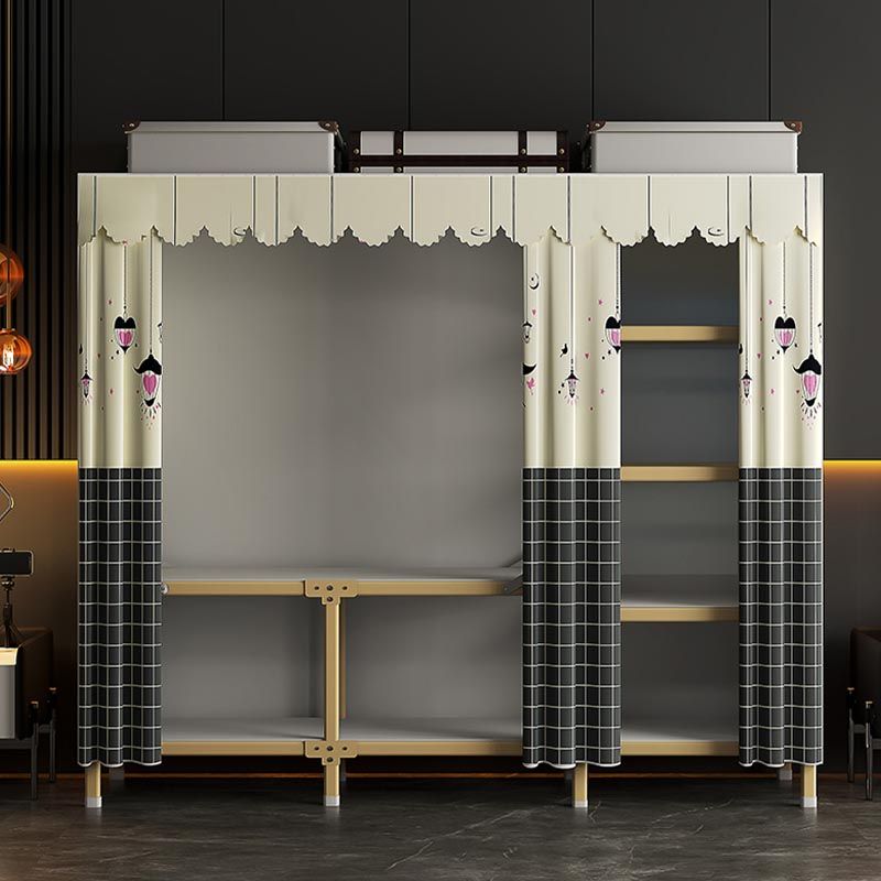 Metal Modern Cabinet for Bedroom Matte Finish Storage Cabinet Clearhalo 'Armoires & Wardrobes' 'armoires_wardrobes' 'Bedroom Furniture' 'furn' 'furn_armoires_wardrobes' 'Furniture' 1200x1200_a1cc09d8-d8dc-45ae-a904-0453c7885a2c