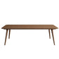 Rectangular Shaped Office Table 4 Legs Conference Table in Brown Clearhalo 'furn' 'furn_office_desk' 'Furniture' 'Office Desks' 'Office Furniture' 'office_desk' 1200x1200_a1ce4790-c217-48d5-9edc-83122c8724a3