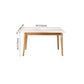 Contemporary White Rectangle Shape Table Sintered Stone Standard Dining Table for Kitchen Clearhalo ' dining_table' 'Dining Tables & Seating' 'Dining Tables' 'furn' 'furn_dining_table' 'Furniture' 'furniture_dining_table' 'Kitchen & Dining Furniture' 'kitchen&dining_furn' 'kitchen' 'kitchen_dining_table' 1200x1200_a1cf8e58-3e9d-4d7d-9d4e-4016840a4821