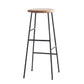 Contemporary Round Counter Bar Stool Backless Bar Stool with Footrest Clearhalo 'Bar Furniture' 'Bar Stools' 'bar_stools' 'furn' 'furn_bar_stools' 'furniture_bar_stools' 'Kitchen & Dining Furniture' 'kitchen&dining_furn' 'kitchen' 'kitchen_furn' Furniture' 1200x1200_a1d30dcc-a90b-4b09-82de-b047e616592c
