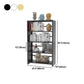 Modern Metal Bookshelf Open Shelf Bookcase with Rectangular Shelves Clearhalo 'Bookcases' 'Furniture' 'furniture_bookcases' 'kitchen' 'kitchen_bookcases' 'Living Room Furniture' 'Office Furniture' 1200x1200_a1d5a5fb-c66e-4a14-b42c-cb9eb176d88b