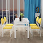 Modern Rectangular Dining Table Wooden Tabletop for Living Room Clearhalo 'Dining Tables & Seating' 'Dining Tables' 'dining_table' 'furn' 'furn_dining_table' 'Furniture' 'Kitchen & Dining Furniture' 1200x1200_a1d678e5-7b2c-446e-8e58-04d0ca01c3a5