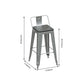 Industrial Silver Counter Stools Iron Wooden Bar Bristol Stools with Low Back Clearhalo 'Bar Furniture' 'Bar Stools' 'bar_stools' 'furniture_bar_stools' 'Kitchen & Dining Furniture' 'kitchen&dining_furn' 'kitchen' 'kitchen_furn' Furniture' 1200x1200_a1da8cd9-7032-4ad3-ae69-2f343a2de2a6