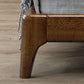 Lit de tête de lit standard en bois massif Lit bas profil avec des jambes personnalisées