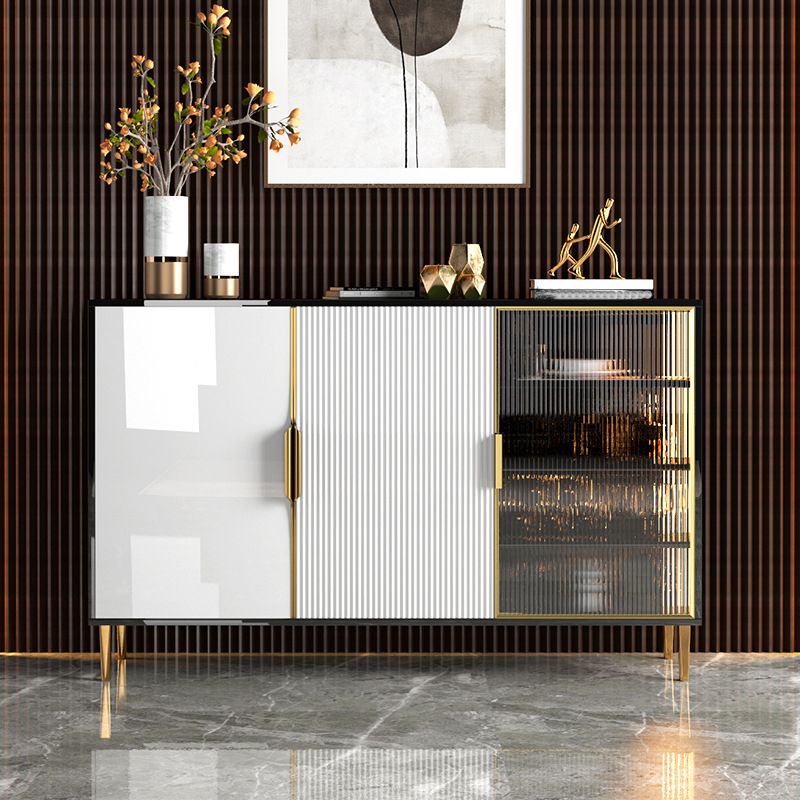 Sideboard in stile contemporaneo Black Dining Room Sideboard per cucina