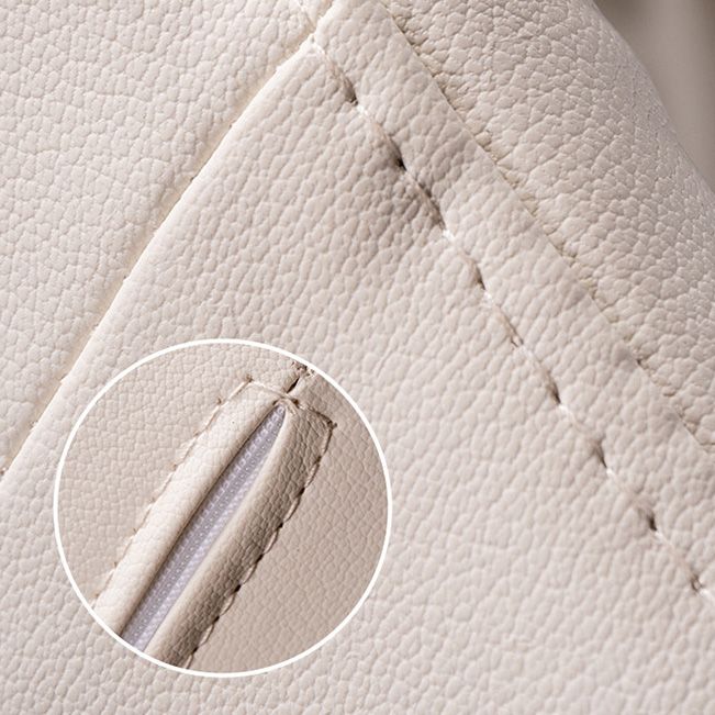 フェイクレザーダイニングチェアインダストリアルスタイルウィングバックアームチェア