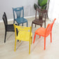 Modern Style Plastic Dining Chair Dining Stackable Armless Side Chair for Kitchen (Set of 4) Clearhalo ' kitchen&dining_furn' 'Dining Chairs' 'Dining Tables & Seating' 'dining_chair' 'furn' 'furn_dining_chair' 'Furniture' 'furniture_dining_chair' 'Kitchen & Dining Furniture' 'kitchen' 1200x1200_a1dfa592-5dc5-4a64-84b5-91e4ef03f601