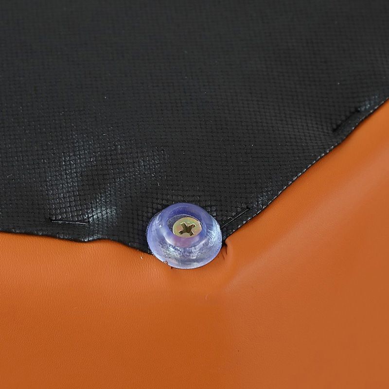 Rode moderne pouf waterbestendige specialiteiten voetkruk voor woonkamer