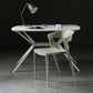 Scandinavian Style Open Back Dining Side Chair Plastic Dining Armless Chair for Home Clearhalo ' kitchen&dining_furn' 'Dining Chairs' 'Dining Tables & Seating' 'dining_chair' 'furn' 'furn_dining_chair' 'Furniture' 'furniture_dining_chair' 'Kitchen & Dining Furniture' 'kitchen' 1200x1200_a1e83f8b-4abc-4ba2-a610-989daebdfeb7