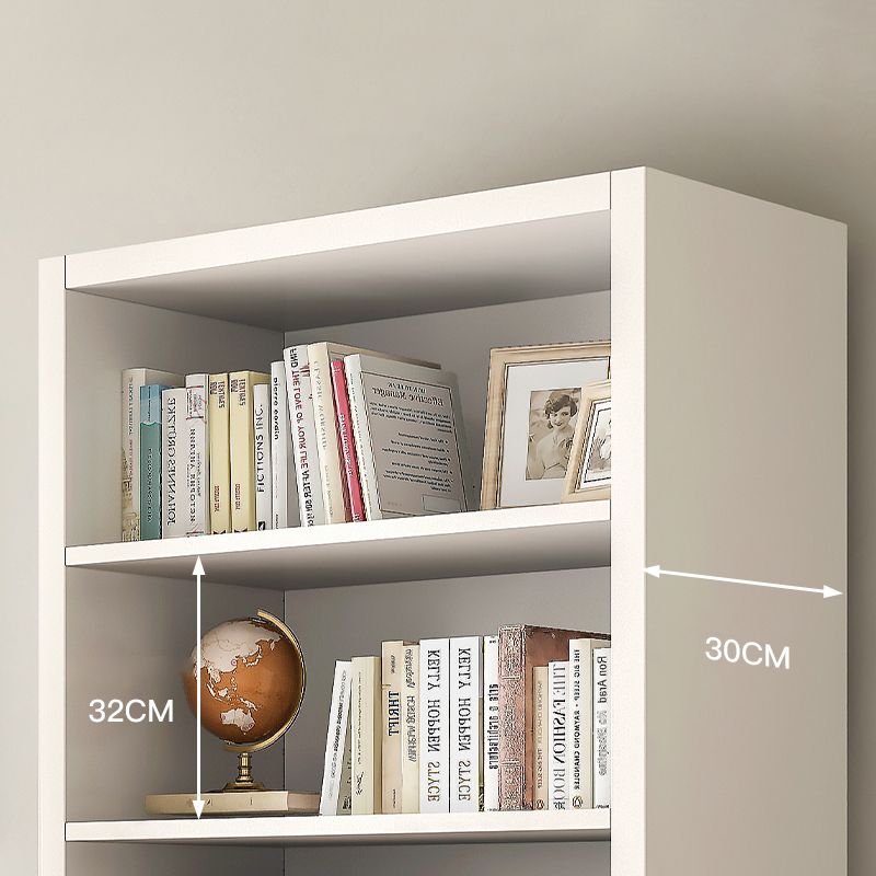 11.81" W Modern Matte Finish Bookcase Engineered Wood Standard Bookshelf Clearhalo 'Bookcases' 'furn' 'furn_bookcases' 'Furniture' 'Office Furniture' 1200x1200_a1ed1d7e-3390-4bad-810d-4570a33c1c64