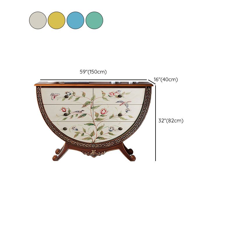 Madera sólida de cofre de almacenamiento tradicional de 15.6 pulgadas de ancho