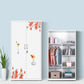 Modern Armoire Steel 2 Doors White Small Wardrobe Armoire with Lock Clearhalo 'Armoires & Wardrobes' 'armoires_wardrobes' 'Bedroom Furniture' 'furn' 'furn_armoires_wardrobes' 'Furniture' 1200x1200_a1f00f6f-83cb-4429-b051-c3bb41b43faa