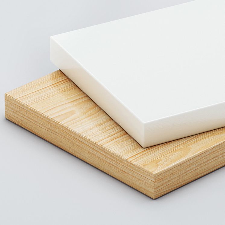 モダンなスタイルの本棚木製オープンバックエタゲールの本棚