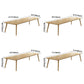 Glam Khaki Solid Wood Dining Table Standard Rectangle Shape Dining Table for Kitchen Clearhalo ' dining_table' 'Dining Tables & Seating' 'Dining Tables' 'furn' 'furn_dining_table' 'Furniture' 'furniture_dining_table' 'Kitchen & Dining Furniture' 'kitchen&dining_furn' 'kitchen' 'kitchen_dining_table' 1200x1200_a1f2f23c-0f4e-4eae-99f8-62650720f75c