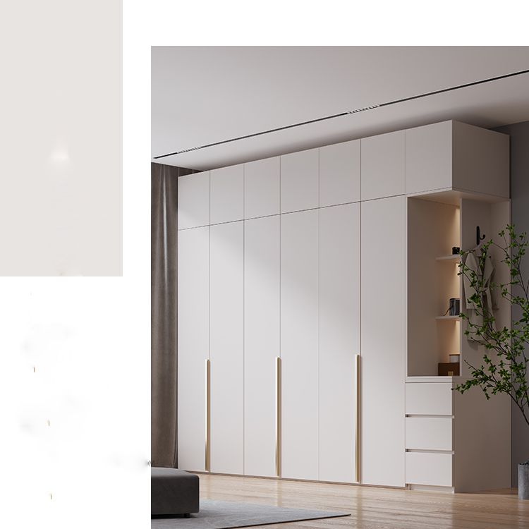 Armoire de style moderne Armoire en bois avec porte pour chambre à coucher